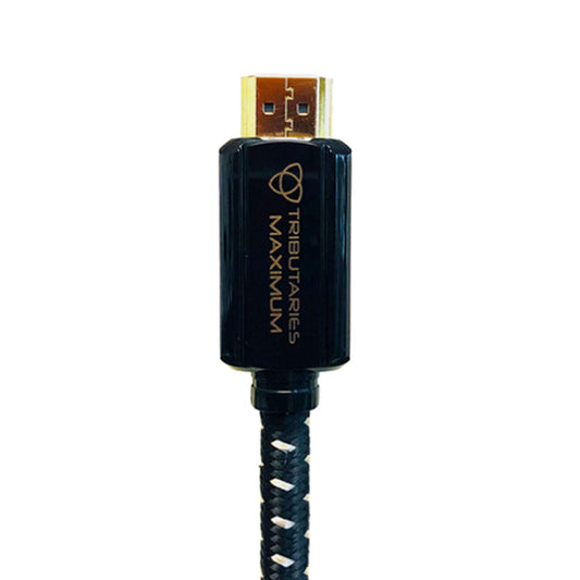 Tributaries UHDM MAX 48G HDMI Cable, 0.5 Meters; Dynamic HDR, Resolutions of 8K60, 4K120 and 10K; Supports eARC, QMS, ALLM