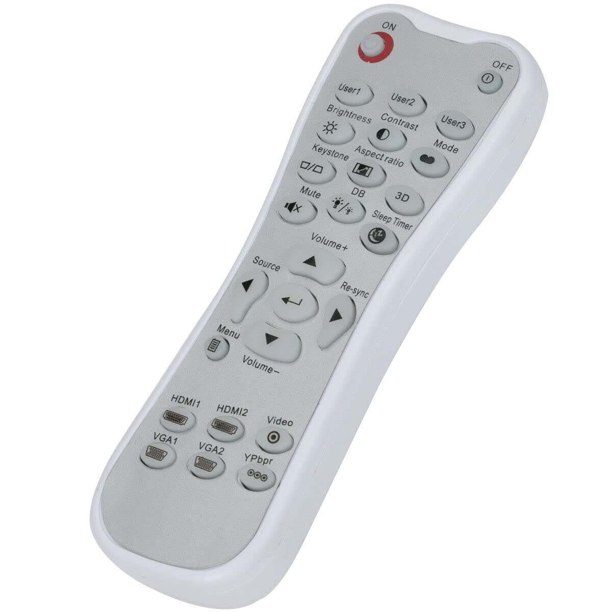 NTQinParts Replacement Remote Control Controller for Optoma HD28HDR HD39HDR HZ39HDR 1080p HDR Home Theater Projector