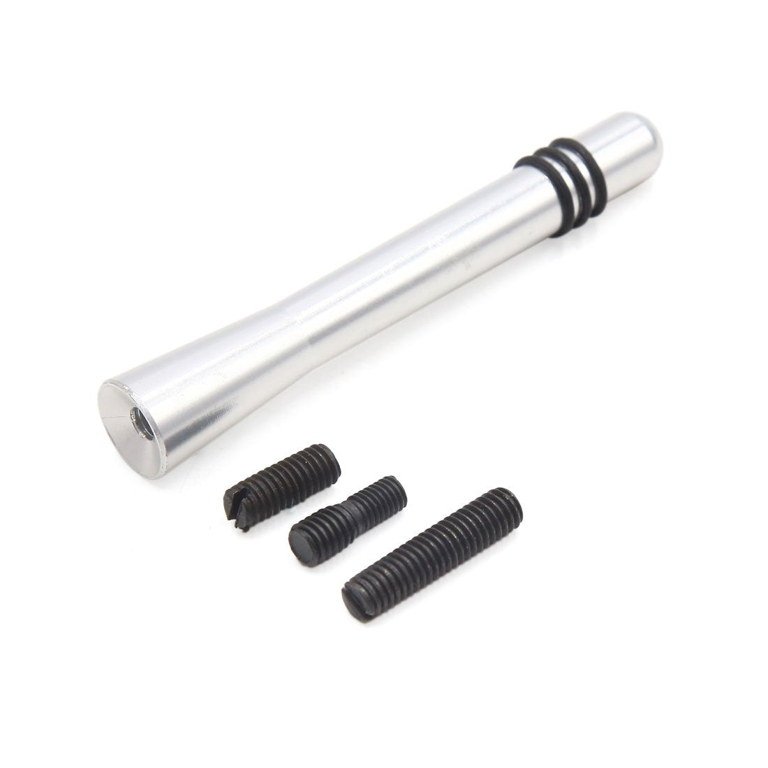 uxcell Automotive Aluminum Alloy Roof Screw Mounted AM FM Stubby Antenna for Car Vehicle