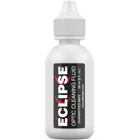 Eclipse Optic Cleaning Solution - Camera Lens and Digital Sensor Cleaner Fluid - Works with All Cameras, Binoculars, and Other Optical Products