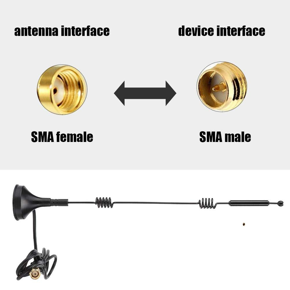 2.4/5GHZ Omnidirectional Router for Router Network Card Antenna Dual Band SMA Inner Hole Female 12DBi High Gain Antenna