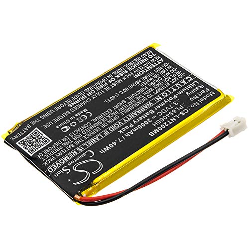 SHINEAR 2000mAh Battery Replacement for Luvion PL654065H Prestige Touch 2 (3.7V)