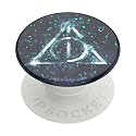PopSockets Adhesive Phone Grip, Holder, Phone Stand, Harry Potter - Glitter Dealthy Hallows