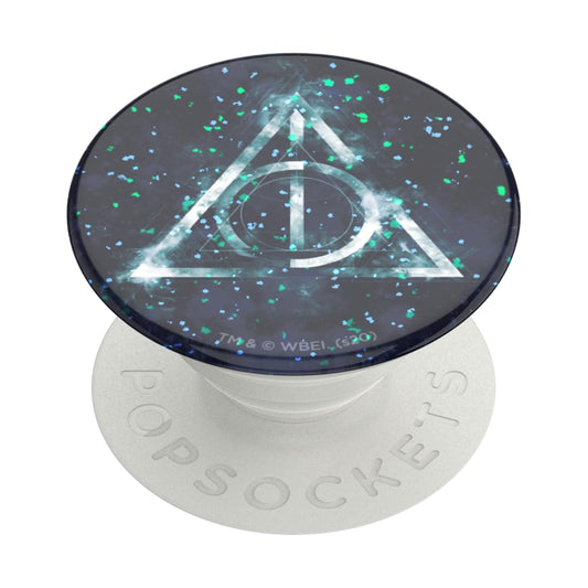 PopSockets Adhesive Phone Grip, Holder, Phone Stand, Harry Potter - Glitter Dealthy Hallows