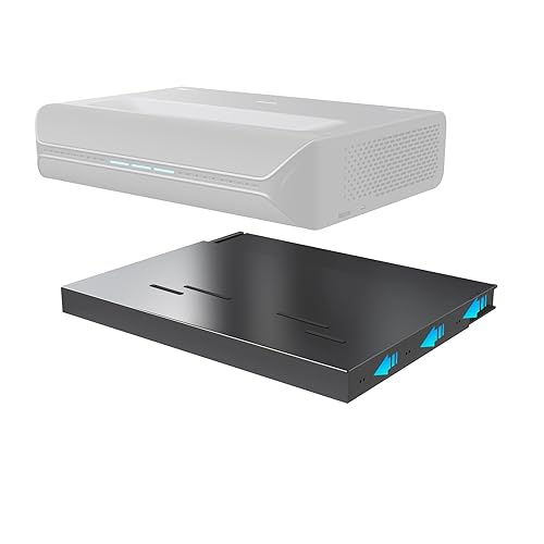 NexiGo AS200 Motorized Sliding Tray for Ultra Short Throw (UST) Projector, Extend Up to 150 Inch Picture, Auto Retractable Tray Telescopic Design