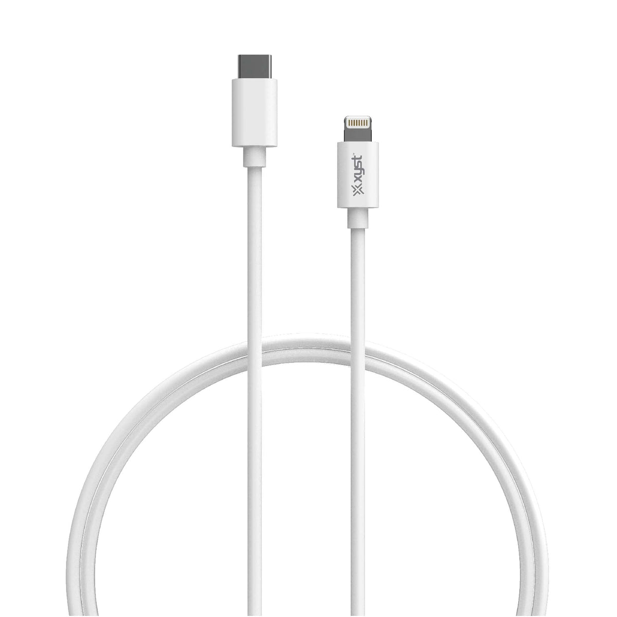XYST USB-C to Lightning Cable- 4-Foot - White