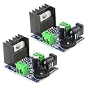 XINGYHENG 2Pcs TDA7297 Dual-Channel Audio Power Amplifier Board Module Power Input Mode 4-8 Ohms 10-50W Speakers Audio Amplifier Module Converter