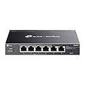 TP-Link Omada 6 Port Gigabit Easy Managed, PoE Switch, 65W Budget, PoE+ Compliant, Up to 250m PoE Distance, Auto Recovery, VLAN, Auto Loop Prevention