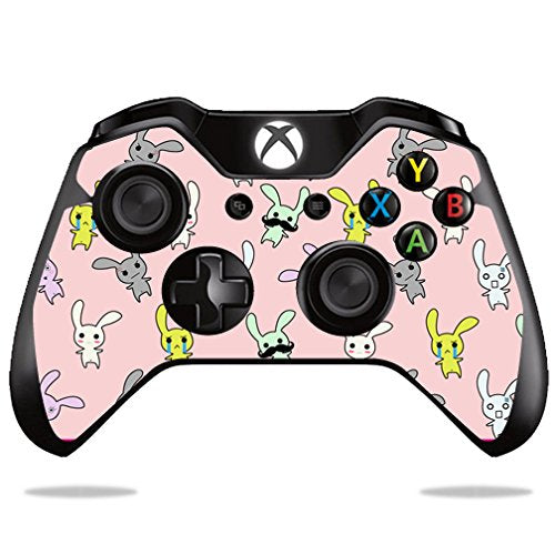 MightySkins Skin Compatible with Microsoft Xbox One or One S Controller - Bunny Bunches | Protective, Durable, and Unique Vinyl wrap Cover | Easy
