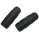 SYCZIOHU 2 PCS 4 Pin Audio Speaker Speakon Female to Female Plug Jack Connector for Home Audio Visual and Live Performance (Black)