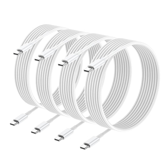 USB C Cable,4 Pack 10ft [Apple MFi Certified] 60W,Type-c Fast Charging Cable Compatible for iPhone 17/17 Air/17 Pro/17 Pro Max/16/16 Pro/16 Plus/16