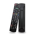 Universal Remote Control for Panasonic TV Remote Control Works for All Panasonic Plasma Viera HDTV 3D LCD LED TV/DVD Player/AV Receiver - No Program