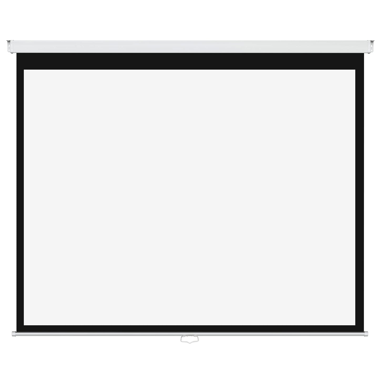 ProHT 84" Manual Projection Screen (05350), 16:9 Aspect Ratio, Pull Down Projector Screen, Matte White, Home Theater/Cinema or Presentation Platform