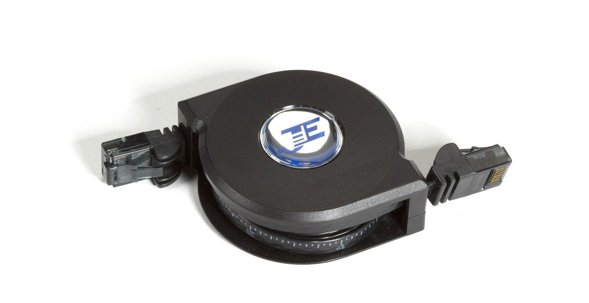 Black Box Network Services CAT6 Retractable Cable - Category 6 for Network Device - 6.50 ft