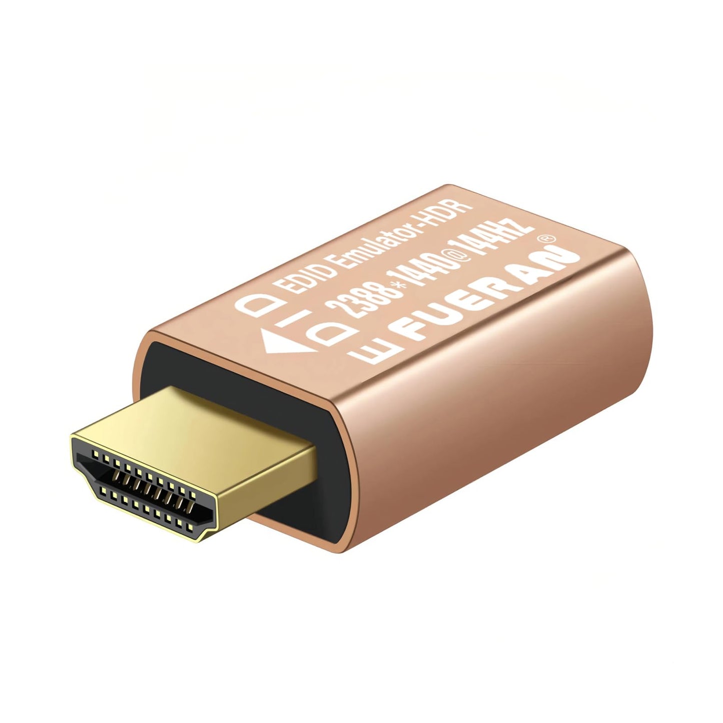 FUERAN HDMI Dummy Plug - Special Resolution 2388X1440@144hz Virtual Display Emulator for PC, VR Headsets&Cryptocurrency Mining EDID Headless Ghost
