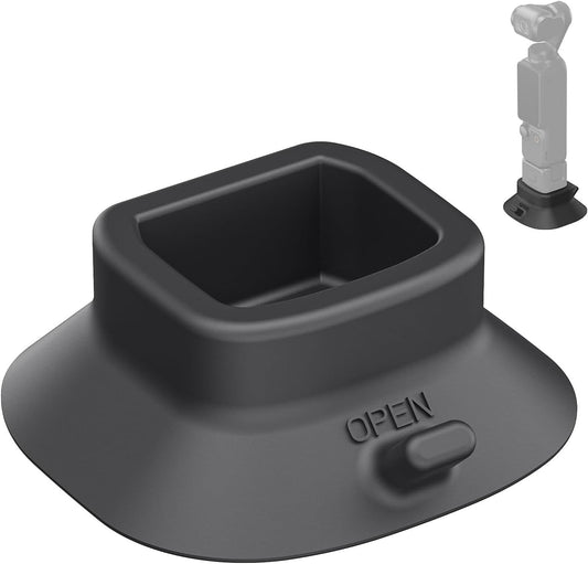 NEEWER Basics AC023 Silicone Holder Base with Suction Cup for Pocket 3, Table Camera Holder ø64 mm Non-Slip Soft Stable, Accessory Compatible with DJI