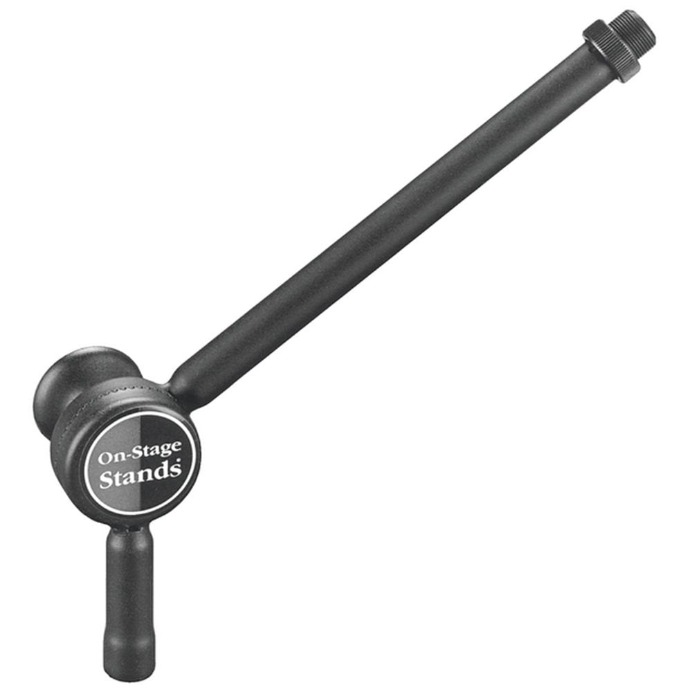 OnStage On-Stage Posi-Lok Mini Microphone Boom Arm, Black