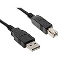 FocalTop USB Cable for HP DESKJET 2540 2541 2542 Printer