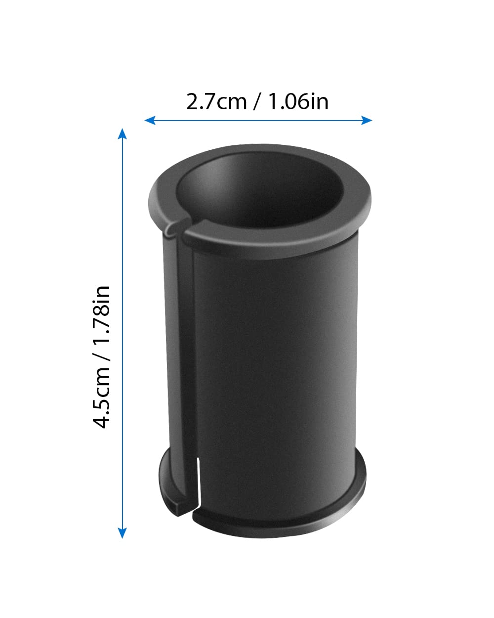 6 Pack Microphone Shock Mount Spacer Rubber Tube Washer Compatible with Sony Camcorder Rode NTG, Sennheiser MKH418 MKH416 MKE600