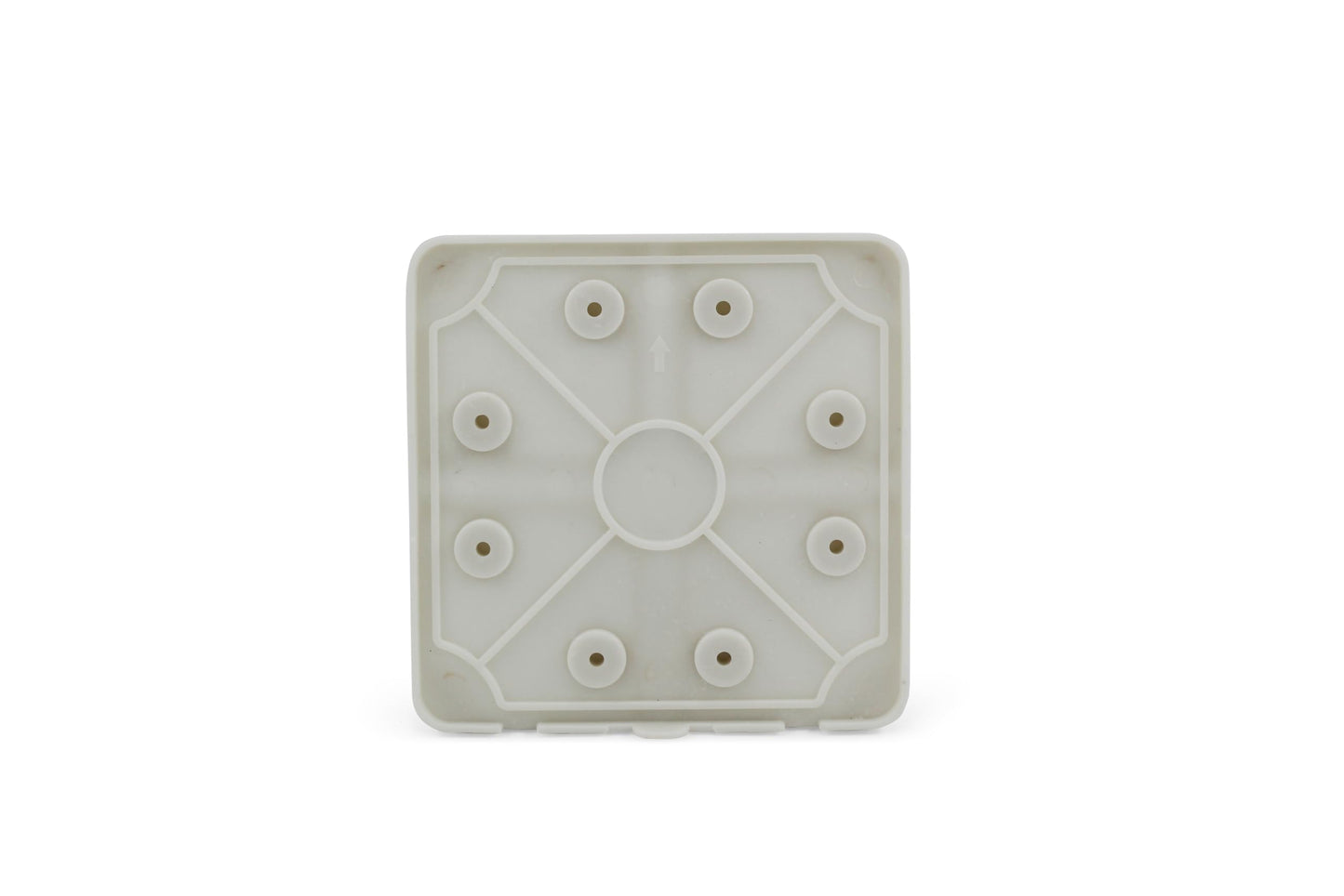 DJC Supply Universal CCTV Security Camera Mount, Junction Box for survlaince Camera, Multi Pattern mounting Hold for Easy Install. Strong ABS Plastic