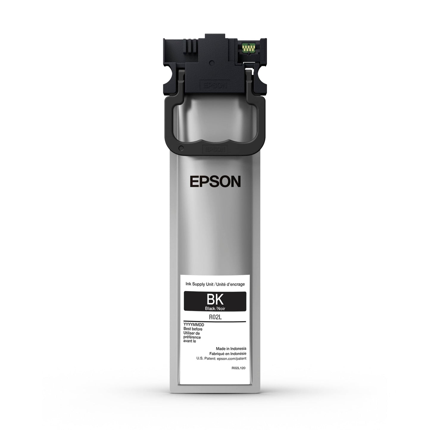 Epson R02L DURABrite Ultra Standard Capacity Black Ink Pack (R02L120) Works with Workforce Pro ET-8700
