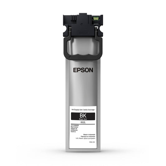 Epson R02L DURABrite Ultra Standard Capacity Black Ink Pack (R02L120) Works with Workforce Pro ET-8700