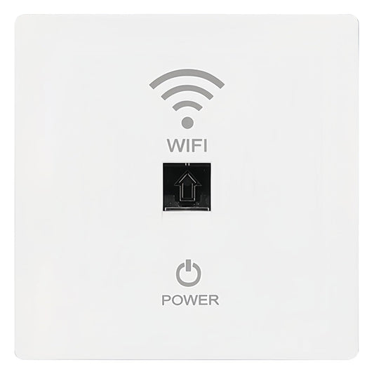 1000Mbps, White, Wall Mount WiFi Router, Wireless Access Point