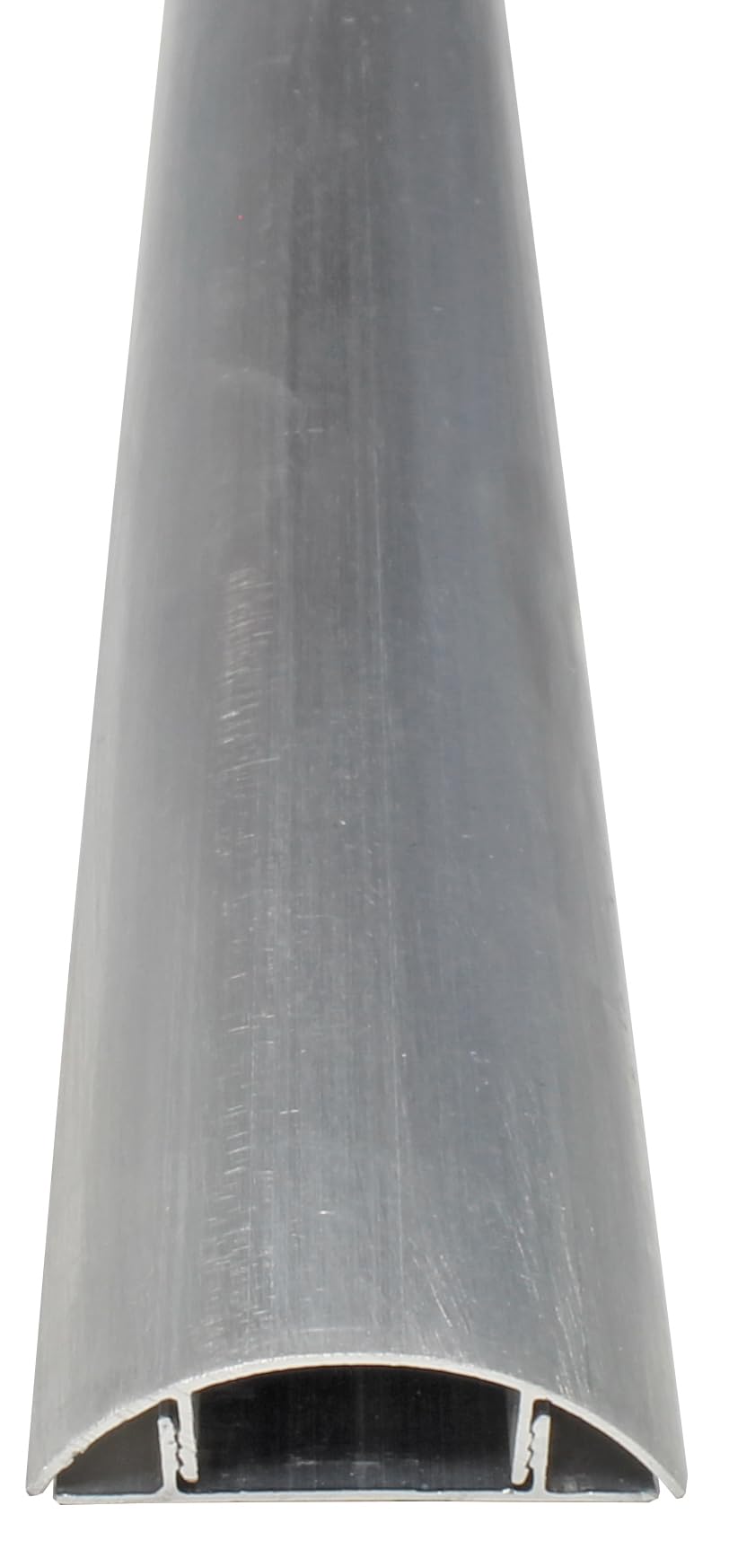 Electriduct Metal Cable Shield Cord Cover Outdoor Aluminum Raceway 58 Inch - 0.43" W x 0.22" H Single Channel - CSX-MET-1 (2 Pack)