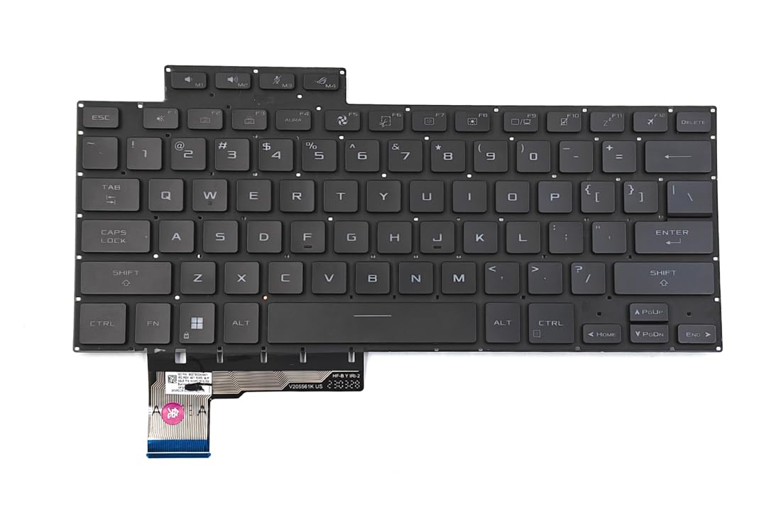 LPHPJ Replacement Backlit Keyboard for ROG Zephyrus M16 (2023) GU604VI GU604VI-NM078X GU604VI-NM084X GU604VY GU604VY-XS97 GU604VY-NM042X GU604VZ