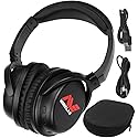 MINELAB ML80 Over-Ear Wireless Headphones with Bluetooth for Equinox & Vanquish Metal Detectors (Includes Case, Charger, Aux Cable)