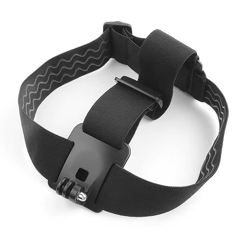 VIZEMO POV Helmet Mount for GoPro Cameras, White, Adjustable