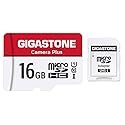 [Gigastone] 16GB Micro SD Card, Camera Plus, MicroSDHC Memory Card for Wyze Cam, Security Camera, Full HD Video Recording, UHS-I U1 Class 10, up