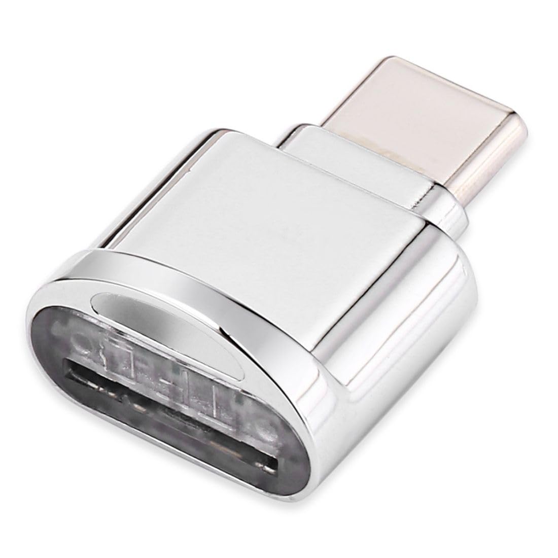 CY 2pcs USB Type C USB-C to Micro SD SDXC TF Card Reader Adapter for Laptop Cell Phone (2pcs/Set)