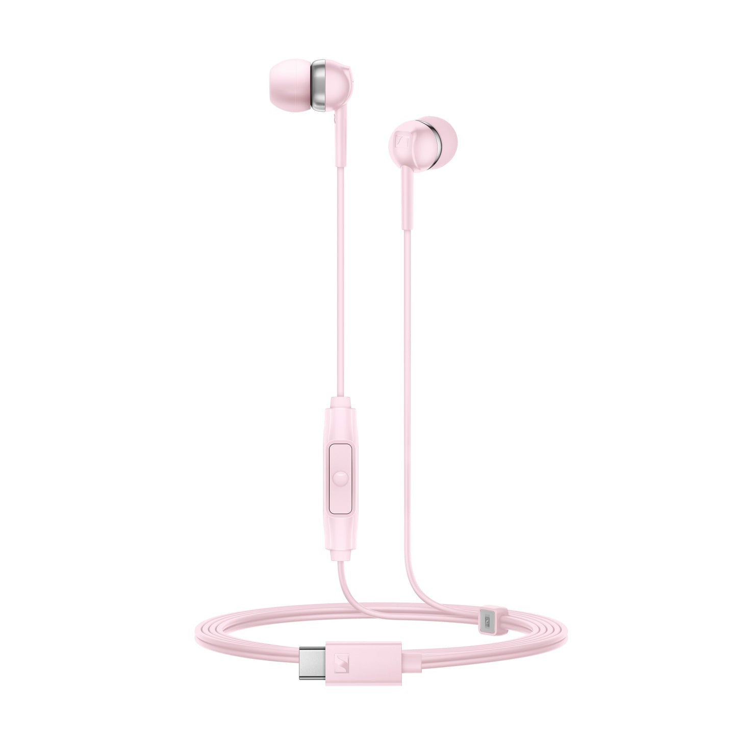 Sennheiser CX 80U in-Ear Headphones with in-line One-Button Smart Remote - Sakura