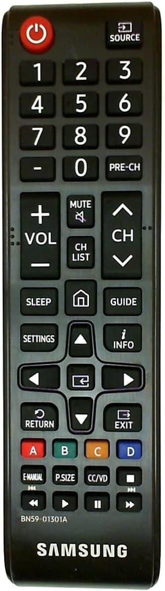 Samsung BN59-01301A TV Remote Control for LED N5300 NU6900 NU7100 NU7300 (2018 Models)