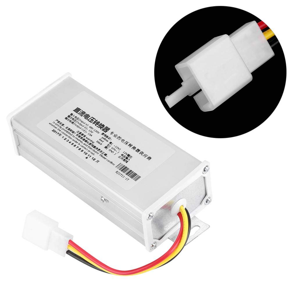 DC Converter 48V-120V to 12V, DC to DC Step Down Power Supply Converter 15A 180W DC to DC Voltage Converter Module