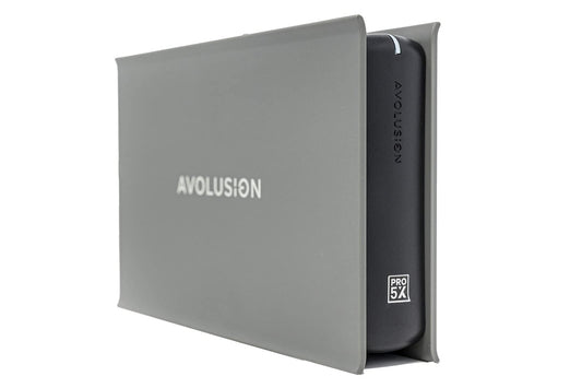 Avolusion PRO-5X Series 3TB USB 3.0 External Gaming Hard Drive for PS5 Game Console (Grey) - 2 Year Warranty (Renewed)