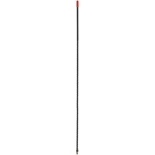 Tram 4-B-HC 1,500-Watt 26-MHz to 29-MHz Fiberglass Whip CB AM/FM/SSB Antenna, 4 ft. Black