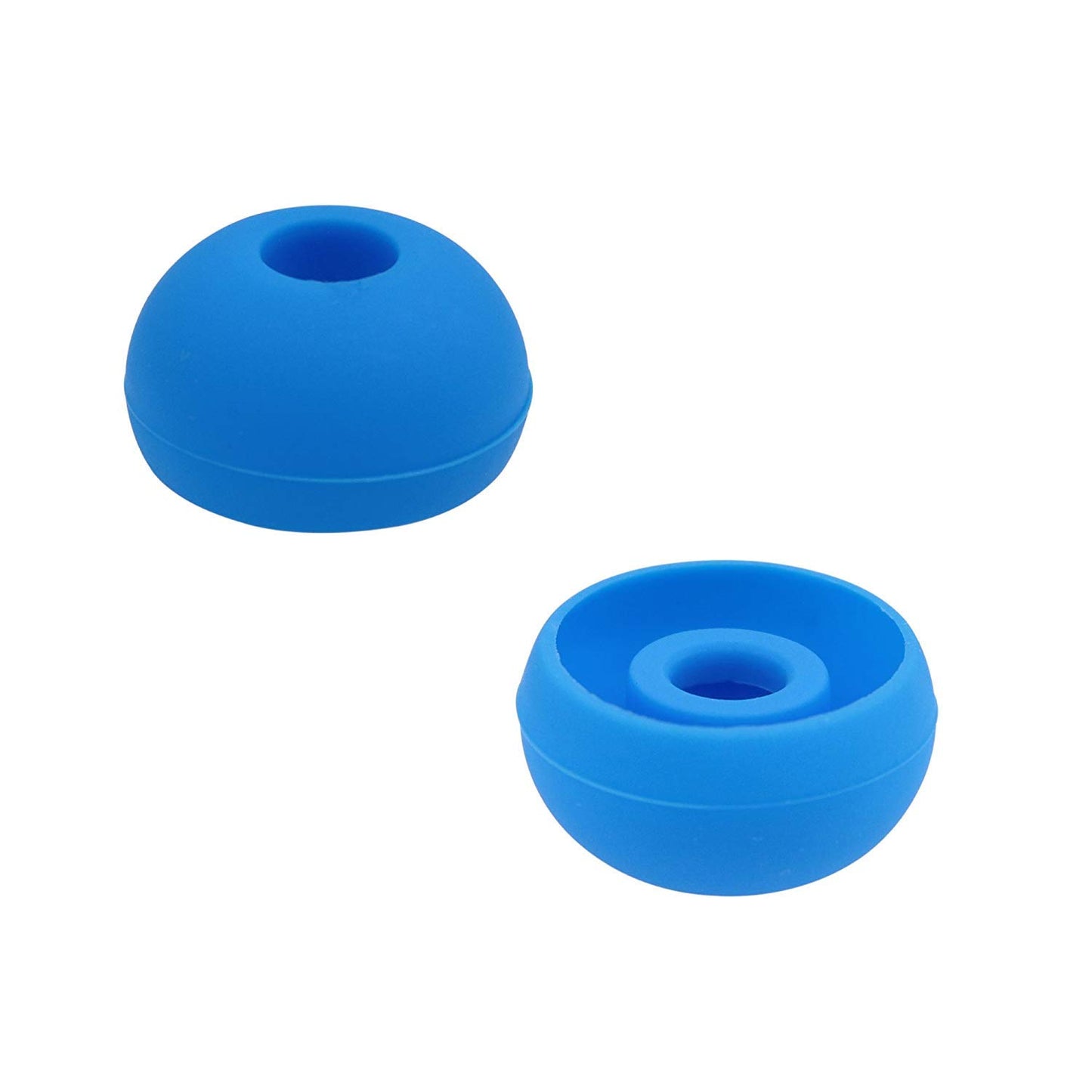 8pcs Blue Replacement Eartips Earbuds Eargels Compatible with Beats by dr dre Powerbeats 2 Powerbeats 3 Wireless Stereo Earphones