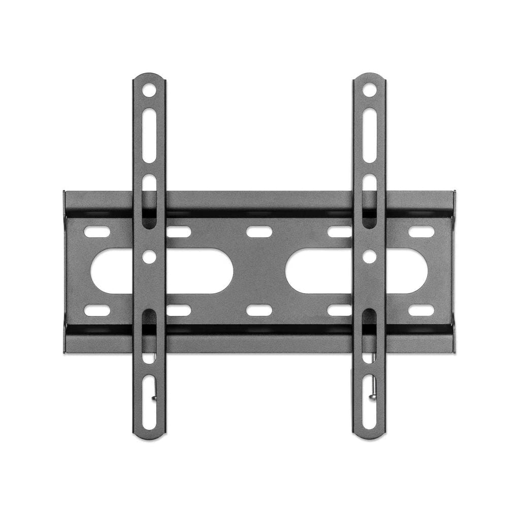 Manhattan 462259 TV Wall Mount for TVs from 23 to 42 Inches (Screen Diagonal), VESA up to 200 x 200, Distance from Wall Only 2.5 cm, Max. 45 kg, Black