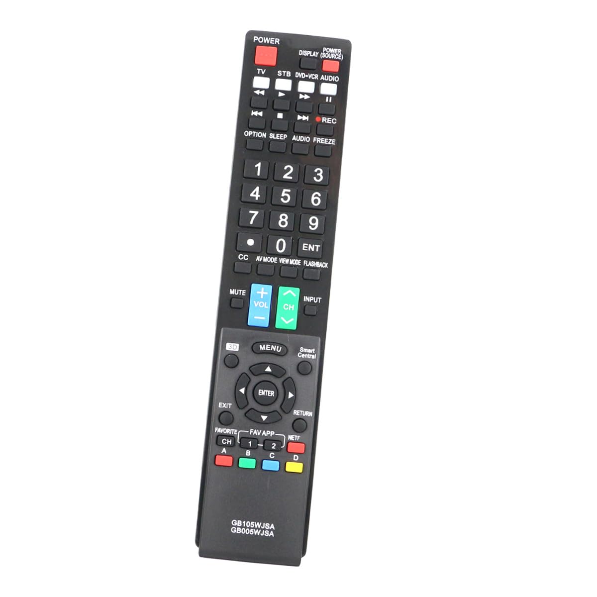 ZdalaMit GB005WJSA GB105WJSA Replacement Remote Control Applicable for Sharp TV LC-60LE745U LC-60C8470U LC-70C8470U LC-60LE847U LC-60LE845U