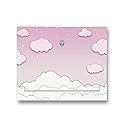 MightySkins Skin Compatible with Alienware X14 R2 (2023) Full Wrap Kit - Baby Clouds | Protective, Durable, and Unique Vinyl Decal wrap Cover | Easy…