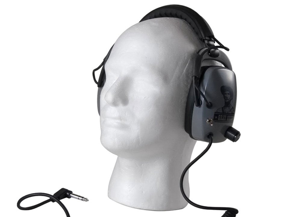 DetectorPro Headphones GGO Gray Ghost Original