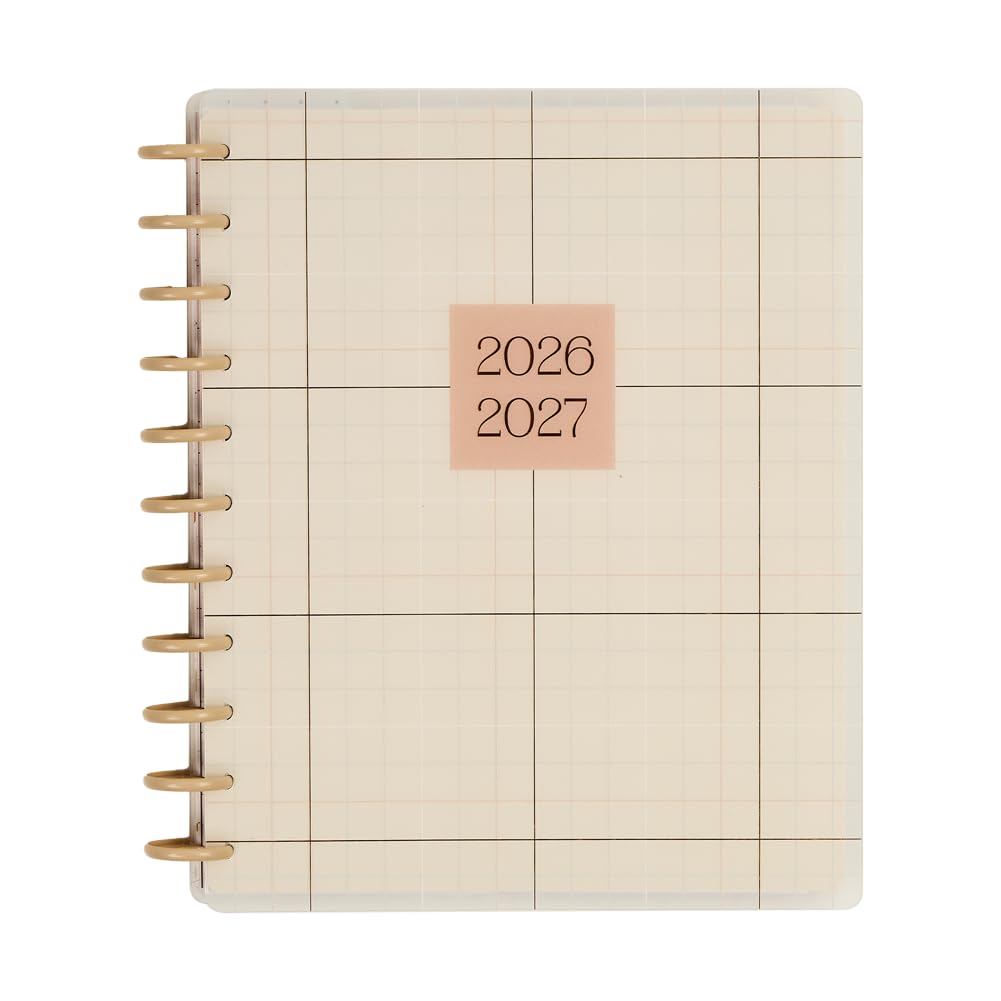 Happy Planner Disc-Bound Planner July 2026-June 2027, Big Size