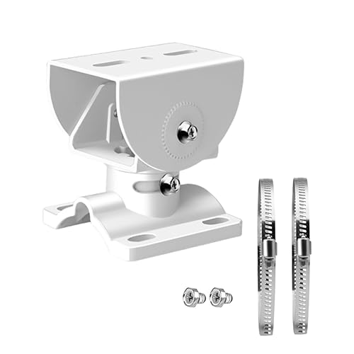 Coolotic Security Camera Corner Pole Mounting Bracket, Universal Wall Corner Mount Bracket Holder Stand for CCTV Camera PTZ Dome Vertical Pole