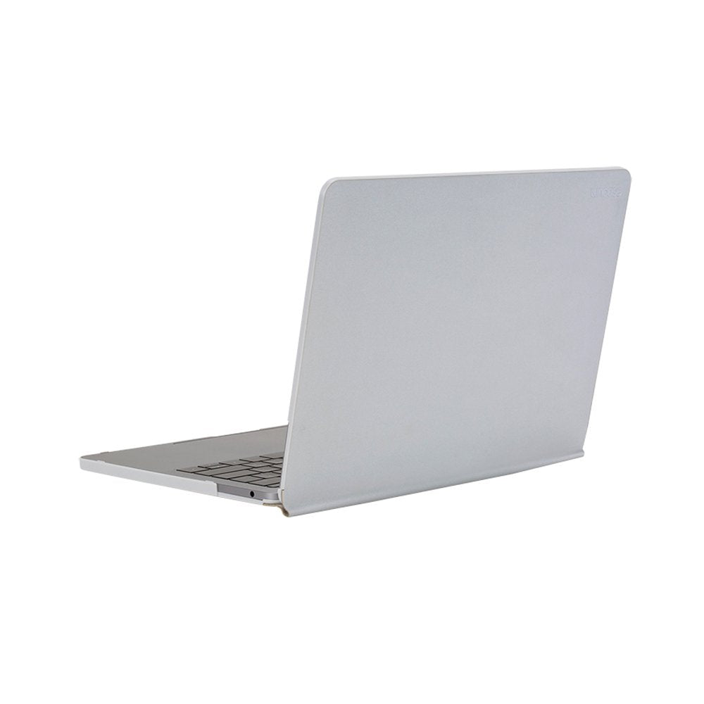 Incase Faux-Leather Protective Snap Jacket for 13-Inch MacBook Pro Thunderbolt 3 USB-C - Silver