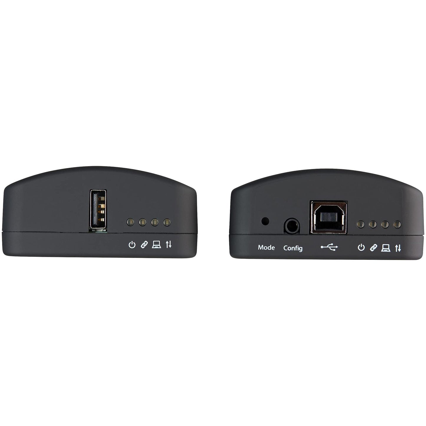 StarTech.com USB 2.0 Extender Over Cat5e/Cat6 Cable (RJ45) - Locally or Remotely Powered Industrial Metal USB Extender Adapter Kit w/ESD Protection