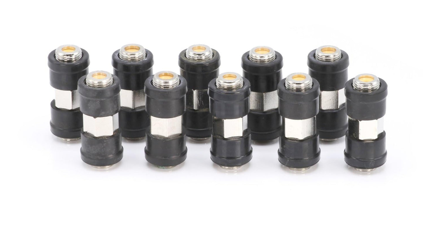 THE CIMPLE CO Indoor/Outdoor Coaxial Cable Connectors for RG11, RG58, RG59, RG6 - Female-to-Female F81 Coax Splice - Weather-Sealed Barrel Coupler