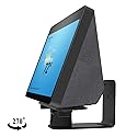 ATOPHK Wall Mount Stand for Echo Show 10 (2nd Generation) Horizontal 270 Degrees Rotation Longitudinal Angle Change Base Black?Not fit Echo Show 8 &
