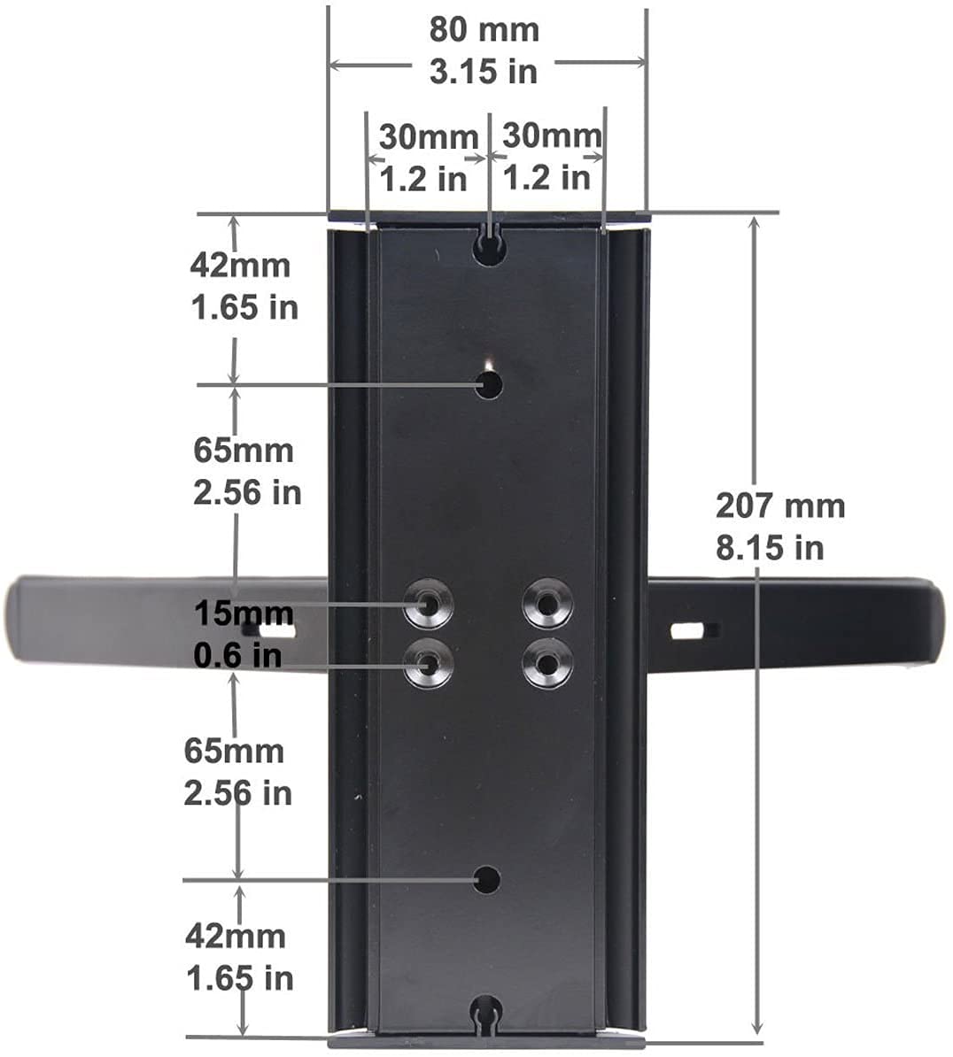 VideoSecu MDVD02 DVD DVR VCR Wall Mount Bracket DDS Receiver Cable Box Wall Holder with Adjustable Arm BV1